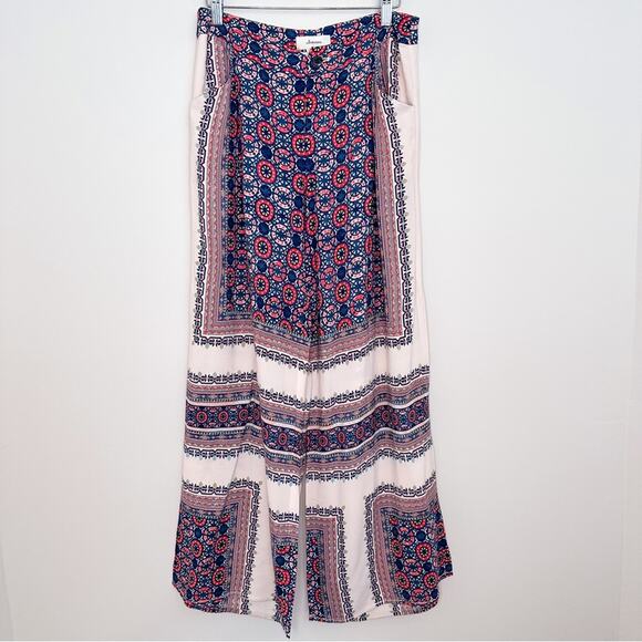 Anthropologie Elevenses Pattern Pants - Picture 1 of 5